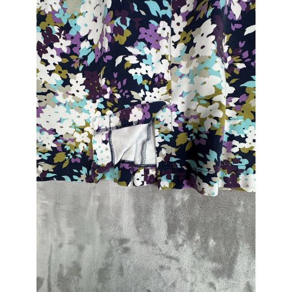 LANDS END Size 10Women's Floral Print PONTE Knit Sheath DRESS Pockets PRETTY Z22 - Picture 5 of 7